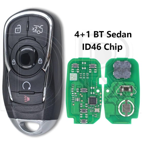 2018-2020 Buick Lacrosse / 5-Button Smart Key w/ Trunk / PN: 13508414 / HYQ4EA (AFTERMARKET)